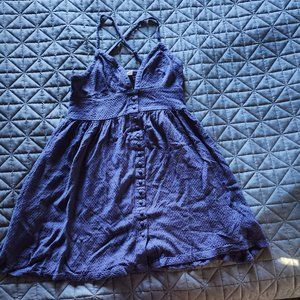 Roxy Summer Dress EUC Dark Blue XS